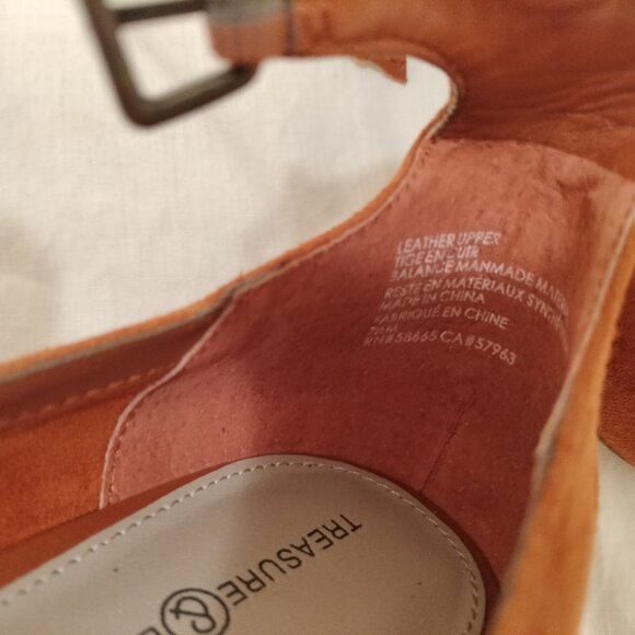 Treasure & Bond Ballet Flats with Ankle Strap NWOT - Picture 5 of 10